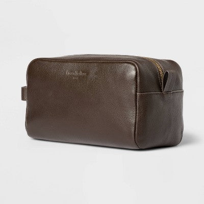 Leather Dopp Kit Handbag Goodfellow & Co - New by This is Beauty US