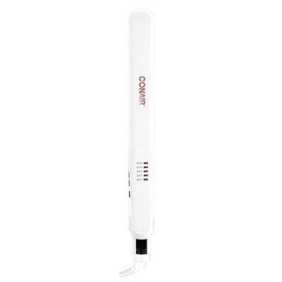 Conair Double Ceramic Flat Iron White 1" - Imperfect Box by This is Beauty US
