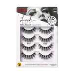 KISS Products Lash Couture 3D Volume False Eyelashes Robe 4ct - New