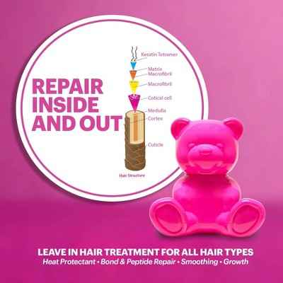 BRITE Bear Leave-In Hair Mask Cream 3.38 fl oz - Imperfect Box