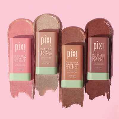 Pixi On The Glow Bronze Tinted Moisturizer Stick Bronzer Warm Glow 0.6oz - Imperfect Box