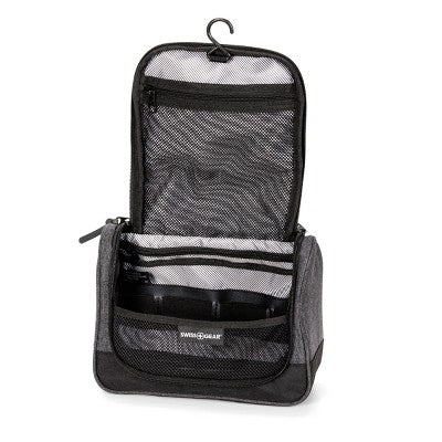 SWISSGEAR Rectangular Toiletry Bag Gray - New by This is Beauty US