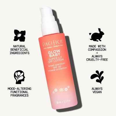 Pacifica Glow Baby Super Glow Face Lotion SPF 30 1.7 fl oz - Imperfect Box
