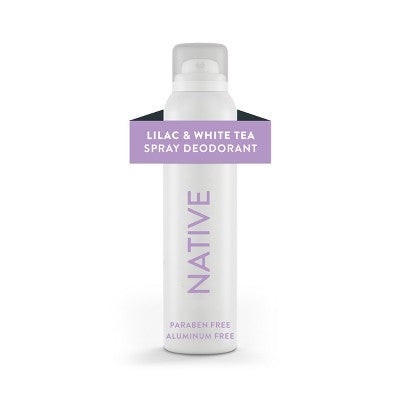 Native Spray Deodorant Lilac & White Tea Aluminum-Free 3.5oz - Imperfect Container by This is Beauty US