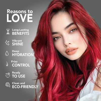 Splat Semi-Permanent Hair Color Naturals Red 6 fl oz - New by This is Beauty US