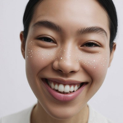Fazit Silver Glitter Freckle Makeup Patches - New by This is Beauty US