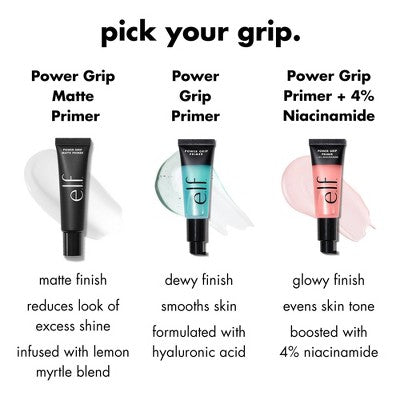 e.l.f. Power Grip Matte Primer 0.87 fl oz - Missing Box by This is Beauty US