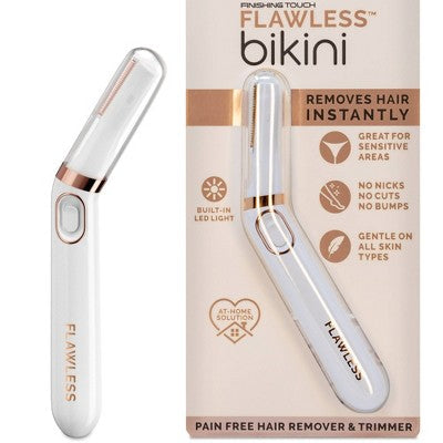 Finishing Touch Flawless Bikini Shaver and Trimmer Hair Removal Device - Imperfect Box by This is Beauty US
