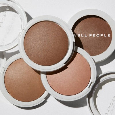 Well People Superpowder Bronzing Powder Golden Hour 0.31oz - Imperfect Box DestGlow