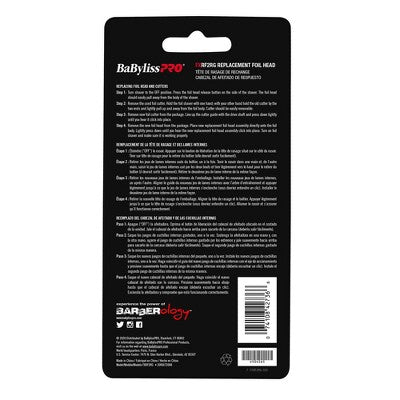 BaBylissPRO ROSEFX Electronic Razor Replacement Head - New by This is Beauty US