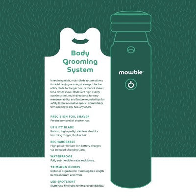 Mowbie Mens 360 Body Groomer - New by This is Beauty US