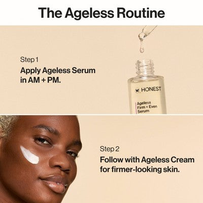 Honest Beauty Ageless Firm Smooth Cream Vegan Hyaluronic Acid 1.7oz - Imperfect Box by This is Beauty US