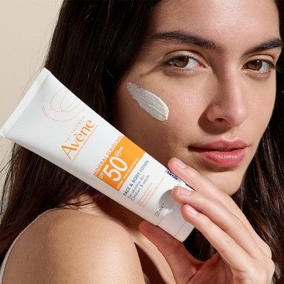 Avene Mineral Face and Body Sunscreen Zinc Oxide SPF50 4.2oz - Imperfect Container DestGlow