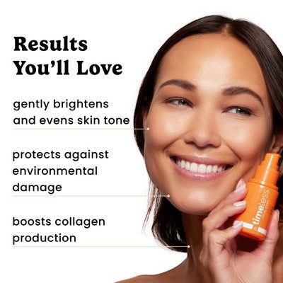 Timeless Skin Care 10% Vitamin C + E Ferulic Acid Face Serum 1 fl oz - New by This is Beauty US