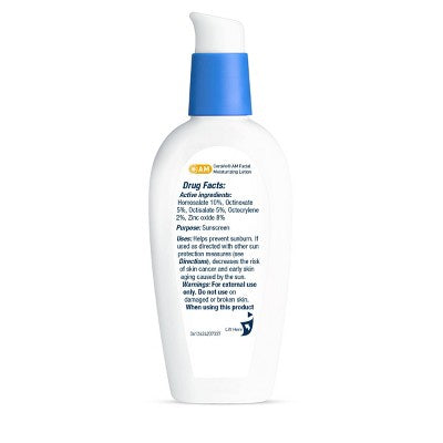 CeraVe Moisturizer Sunscreen AM Facial Lotion Normal to Dry SPF30 2oz - Imperfect Box by This is Beauty US