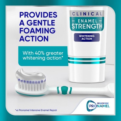 Sensodyne Pronamel Clinical Enamel Strengthening and Whitening Action Toothpaste 3.4oz/3pk - New by This is Beauty US