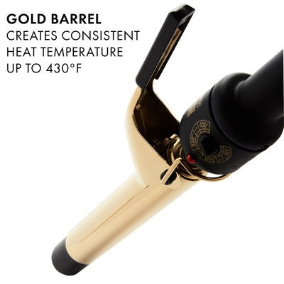 Hot Tools Pro Signature Gold Curling Iron - Imperfect Box by This is Beauty US