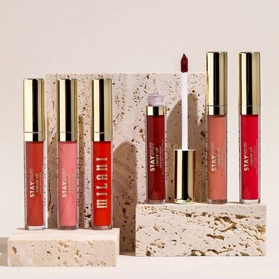 Milani Stay Put Liquid Lip Longwear Lipstick Go Off 0.1 fl oz - New