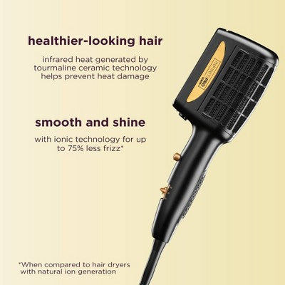 Conair 3 in 1 Styling Hair Dryer Gold 1875 watts - Imperfect Box by This is Beauty US