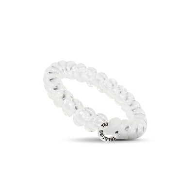 TELETIES Elastics Crystal Clear Large/3ct - New by This is Beauty US