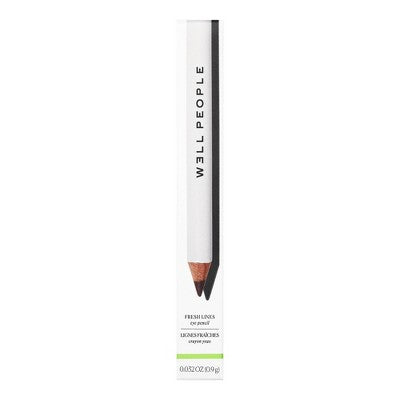 Well People Fresh Lines Eye Pencil Brown 0.032oz - Imperfect Box by This is Beauty US