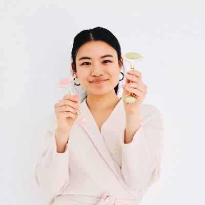 Mei Apothecary Jade Facial Roller Beauty Tool 1ct - New - DestGlow