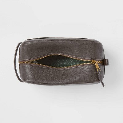 Leather Dopp Kit Handbag Goodfellow & Co - New by This is Beauty US