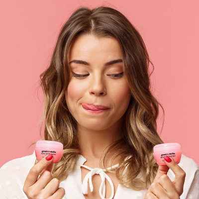 Grace & Stella Nourishing Berry Lip Mask 0.7oz/3ct - New - DestGlow