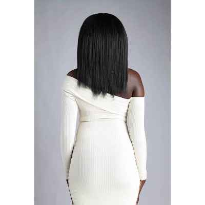 Curlkalon Blow Out Straight 12 inch Clip-In Natural Black Hair Extensions 9ct - Imperfect Box