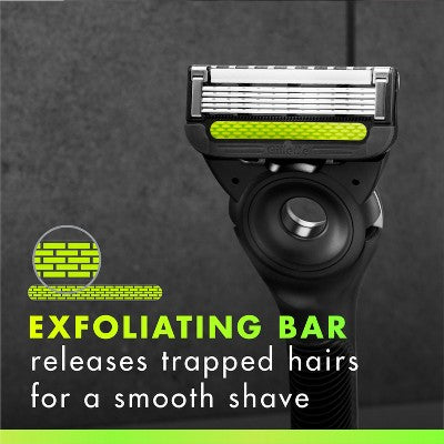 GilletteLabs Value Pack Razor Handle + 5 Blade Refills - Missing Box by This is Beauty US
