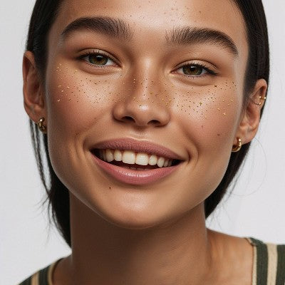 Fazit Gold Glitter Freckle Makeup Patches - New by This is Beauty US