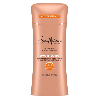 SheaMoisture Even Tone Solid Antiperspirant & Deodorant with Vitamin C & Niacinamide 2.6oz - New by This is Beauty US