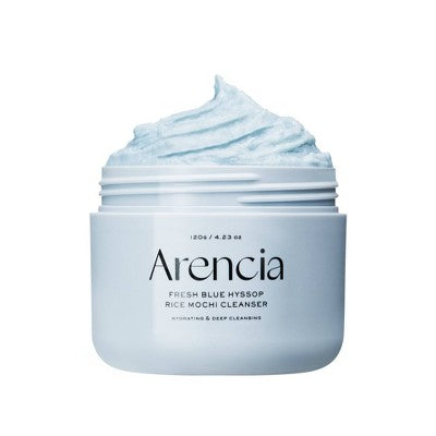 Arencia Rice Mochi Cleanser Fresh Blue Hyssop 4.23oz - New by This is Beauty US