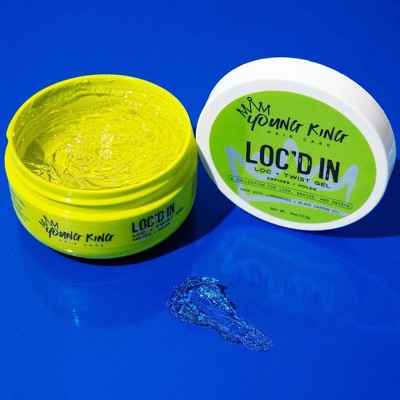 Young King Hair Care Loc and Twist Hair Gel 4oz - Imperfect Container