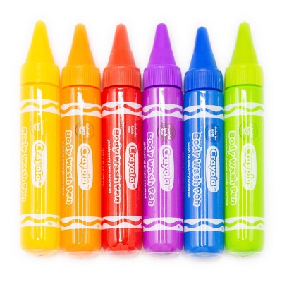 Crayola Body Wash Bath Pens Unscented 3pk/6 fl oz - New by This is Beauty US