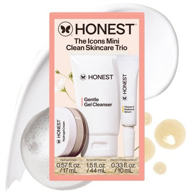 Honest Beauty The Icons Mini Clean Skincare Set 3ct - Imperfect Box by This is Beauty US