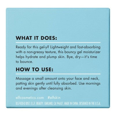 e.l.f. SKIN Holy Hydration! Gel-Yeah Face Moisturizer 1.7fl oz - Missing Box by This is Beauty US