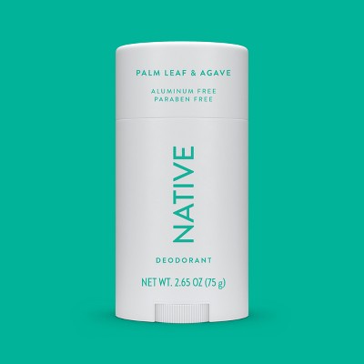 Native Solid Deodorant for Men & Women Palm Leaf & Agave Aluminum Free 2.65oz - New by This is Beauty US