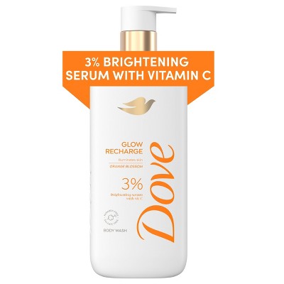 Dove Beauty Serum Body Wash for Women with 3% Brightening Serum + Vitamin C Glow Recharge 18.5 fl oz - Imperfect Container by This is Beauty US