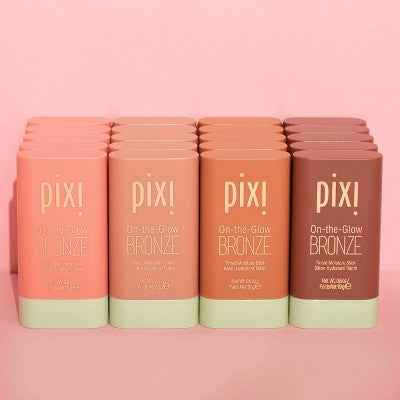 Pixi On The Glow Bronze Tinted Moisturizer Stick Bronzer Warm Glow 0.6oz - Imperfect Box