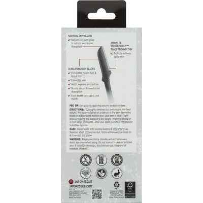 JAPONESQUE Precision Dermaplaner Facial Brush Razors 3ct - New