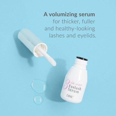 DHC 3-in-1 Eyelash Serum for Lashes, Roots and Eyelids 0.80 fl oz - New - DestGlow