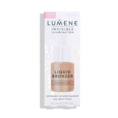 Lumene Invisible Illumination Liquid Bronzer Summer Glow 0.5 fl oz - New