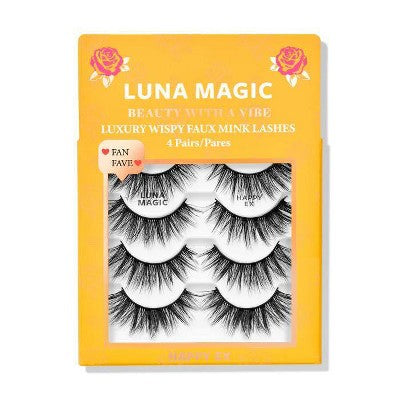 LUNA MAGIC Happy Ex Lashes 4pc - Imperfect Box by This is Beauty US