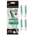 JAPONESQUE Comfort+ Dermaplaner Razor Refill Blades 4ct - New