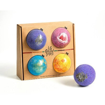 LifeAround2Angels Fruit Bath Bomb Gift Set 4pk - New by This is Beauty US