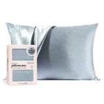 Kitsch Queen Size Satin Standard Pillowcase Thread Count Blue - Imperfect Box