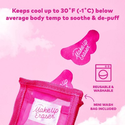 MakeUp Eraser Cooling Clouds Under-Eye Patches With Laundry Bag 1ct - New - DestGlow