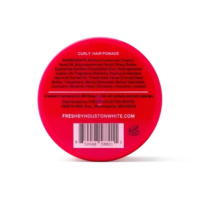 FRESH by Houston White Pomade for Curly Hair 3oz - New by This is Beauty US