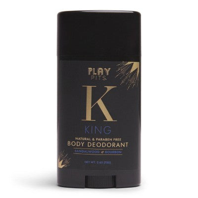 Play Pits King Natural Solid Deodorant 2.65oz - Imperfect Container by This is Beauty US